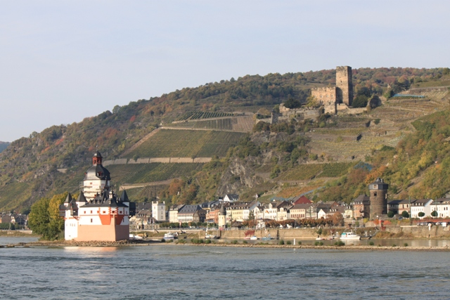 Castle on the Rhine, Germany
